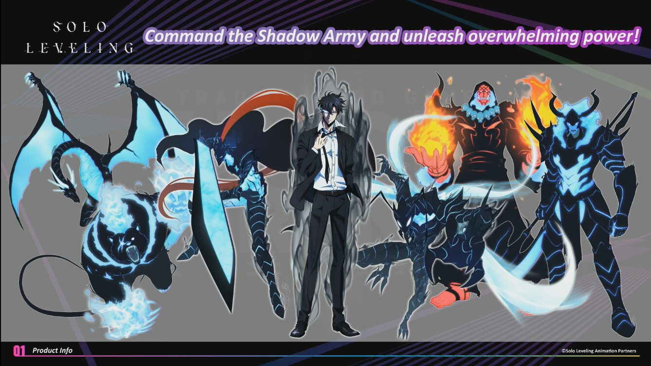 Union Arena Solo Leveling Purple Deck